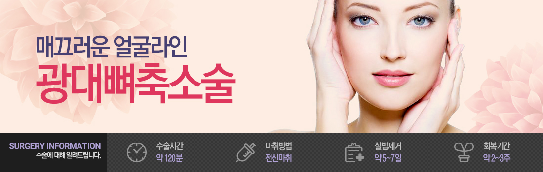 광대뼈 축소술