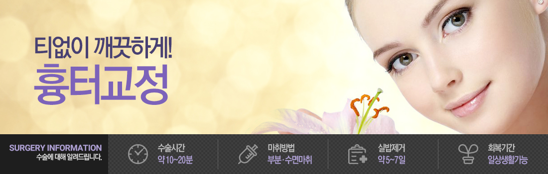 흉터교정